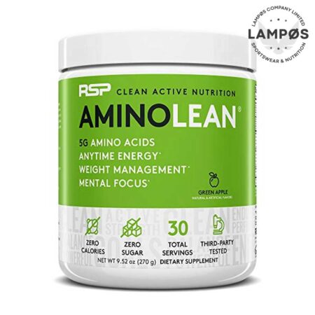 RSP Amino Lean, Pre-Workout + EAA + Đốt Mỡ, 30 Lần dùng