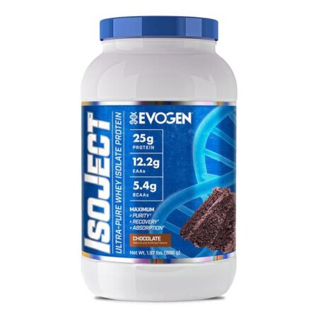 EVOGEN IsoJect Pure Whey Protein Isolate Cao Cấp, 896g (28 Lần dùng)
