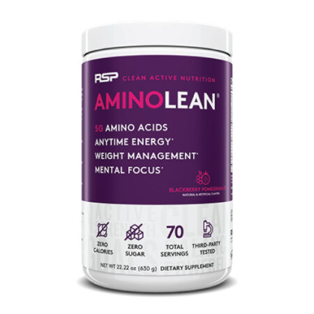 RSP Amino Lean, Pre-Workout + EAA + Đốt Mỡ, 70 Lần dùng